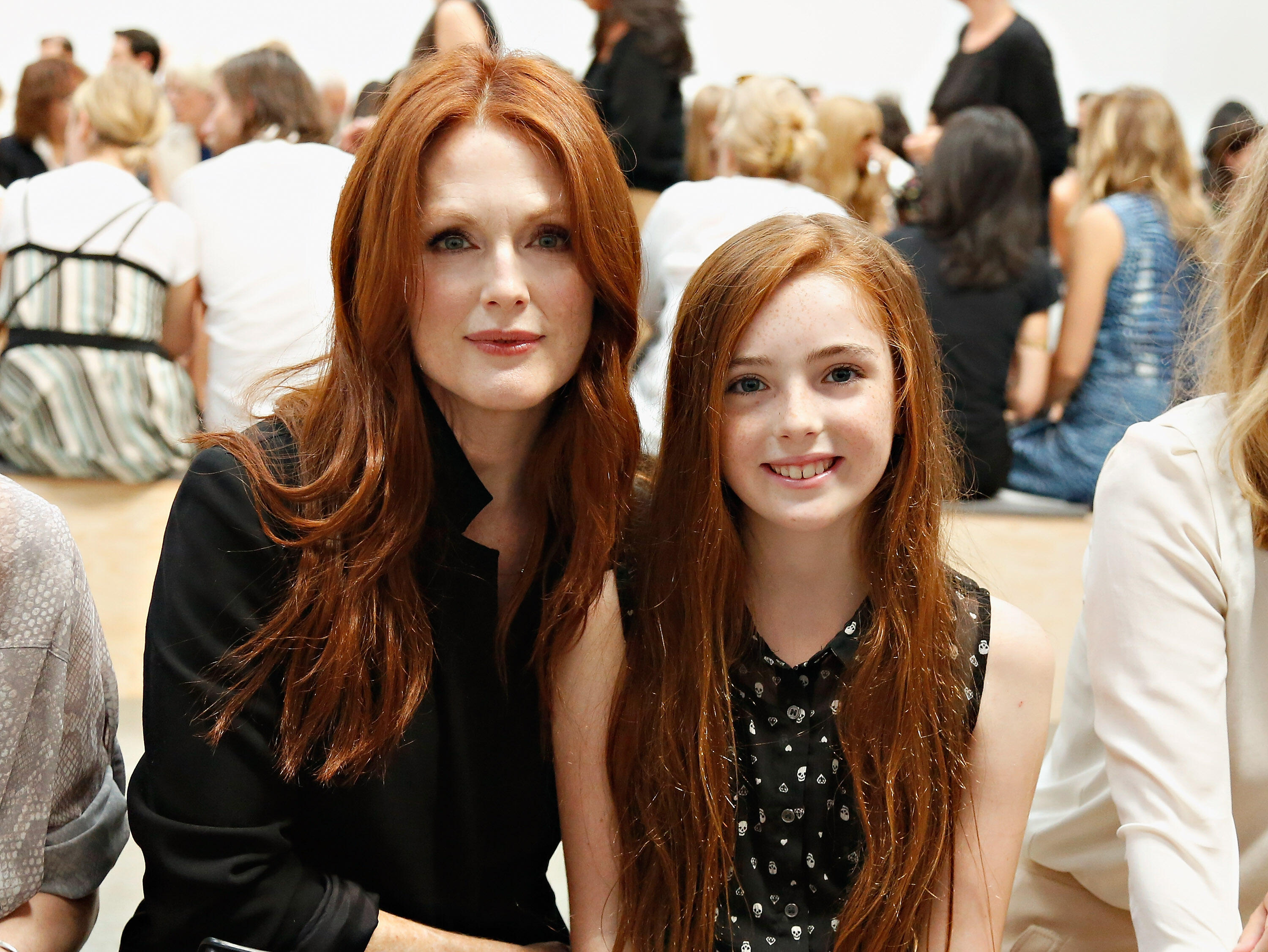 Julianne Moore And Daughter