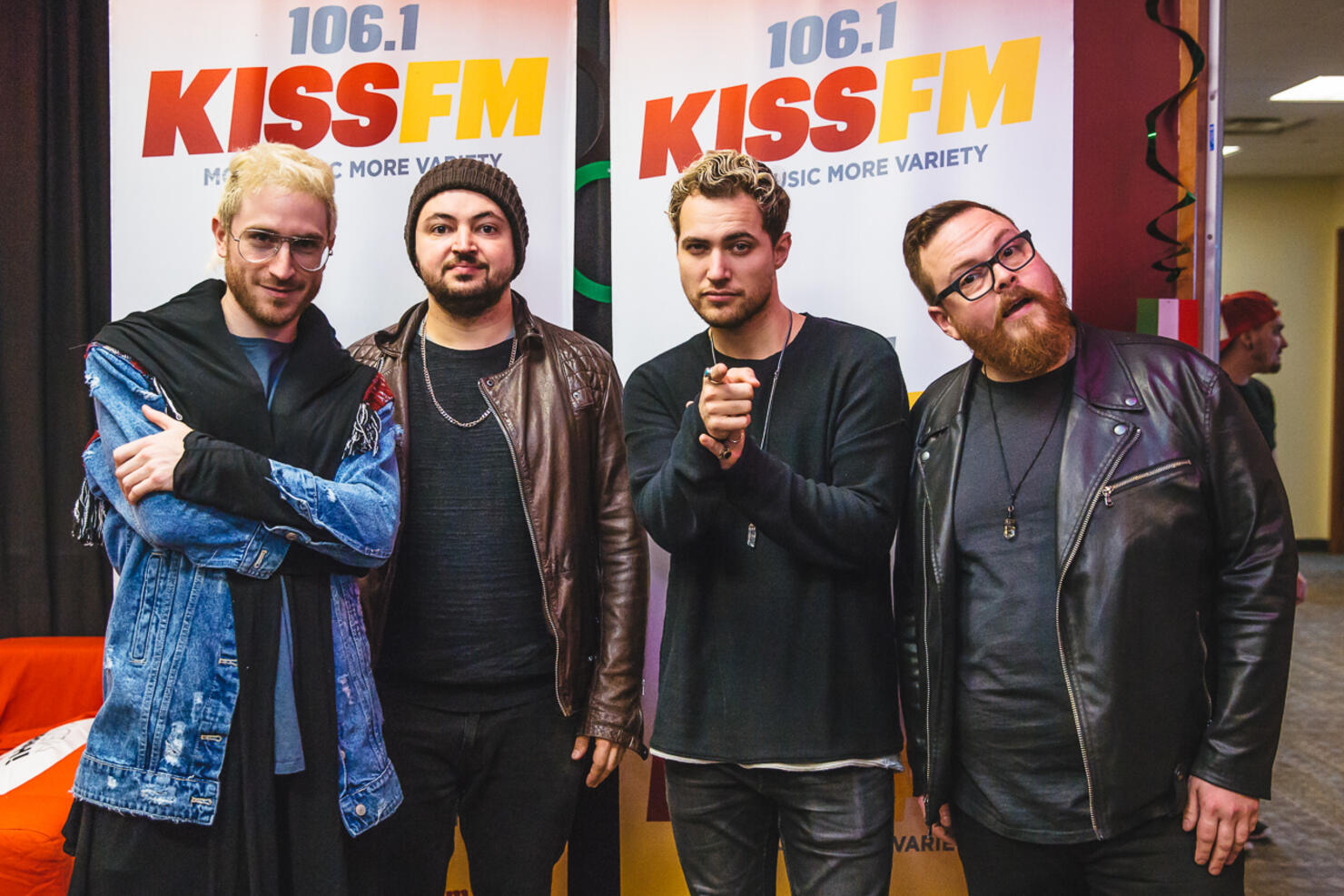 Walk the Moon at 106.1 KISS FM - Meet and Greet Photos