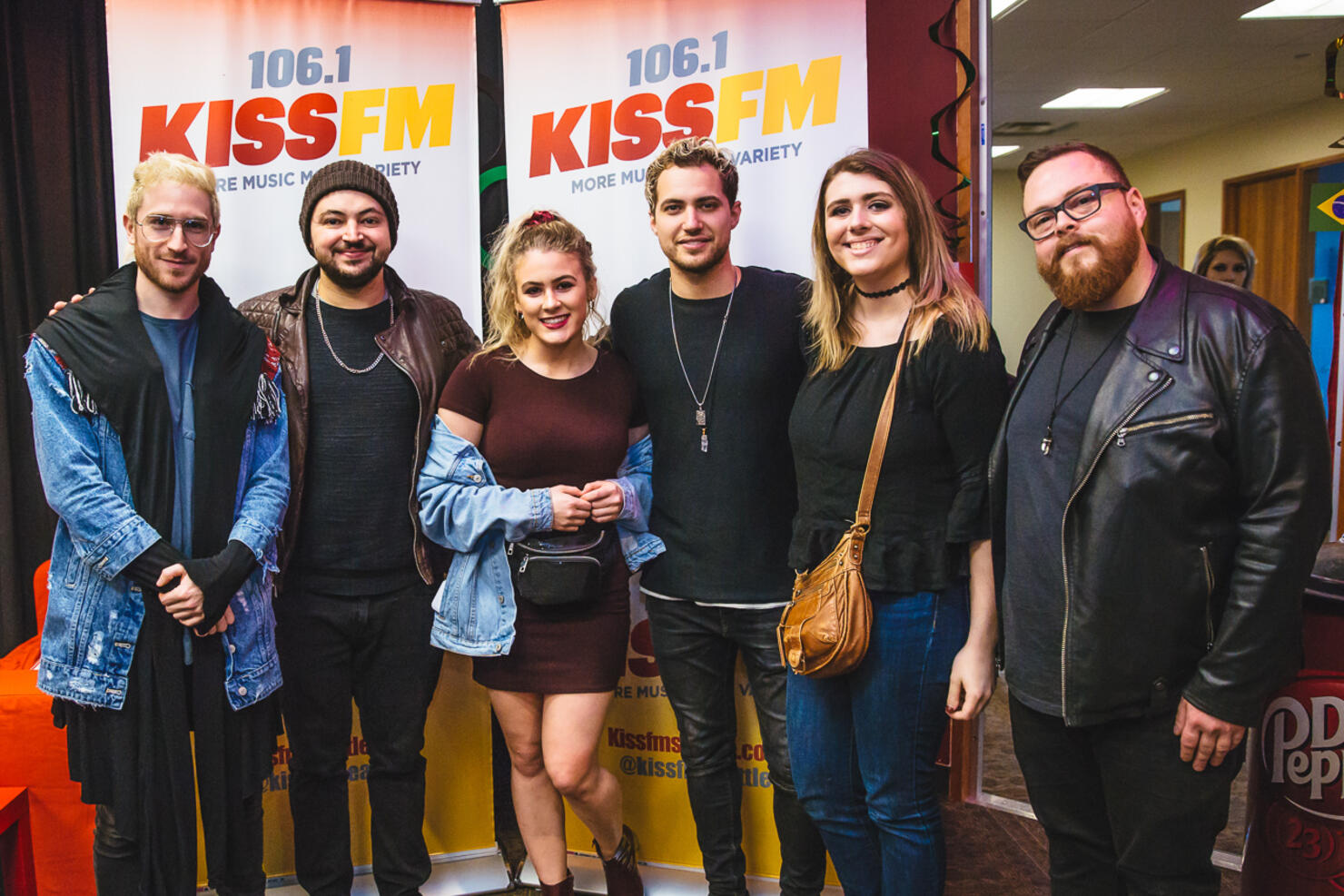 Walk the Moon at 106.1 KISS FM - Meet and Greet Photos