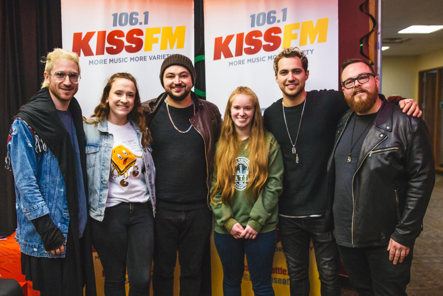 Walk the Moon at 106.1 KISS FM - Meet and Greet Photos