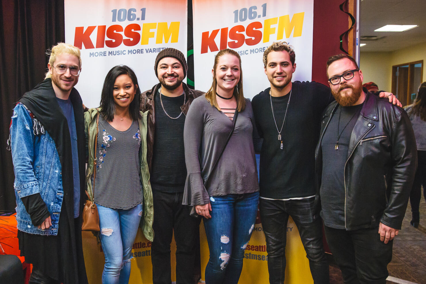 Walk the Moon at 106.1 KISS FM - Meet and Greet Photos