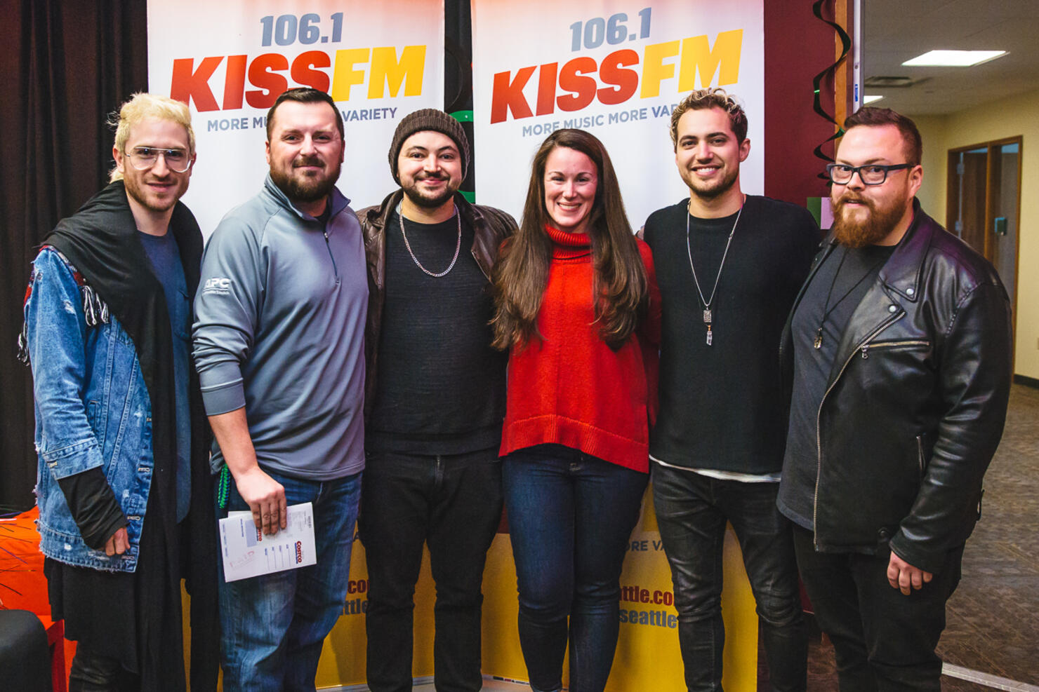 Walk the Moon at 106.1 KISS FM - Meet and Greet Photos
