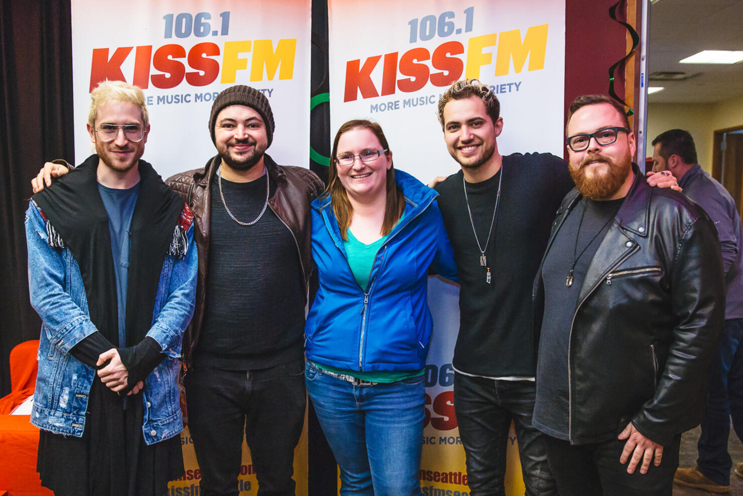 Walk the Moon at 106.1 KISS FM - Meet and Greet Photos