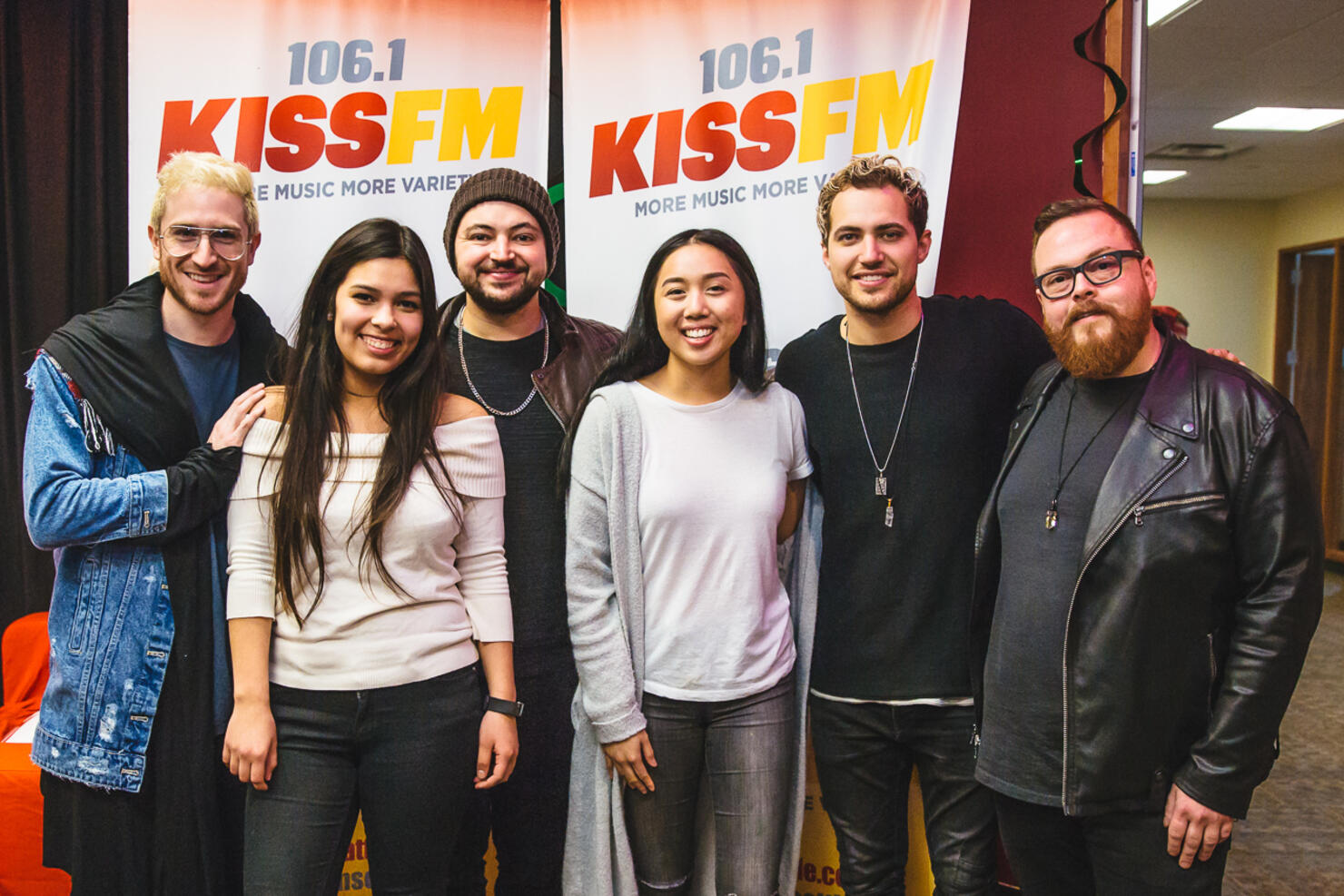 Walk the Moon at 106.1 KISS FM - Meet and Greet Photos