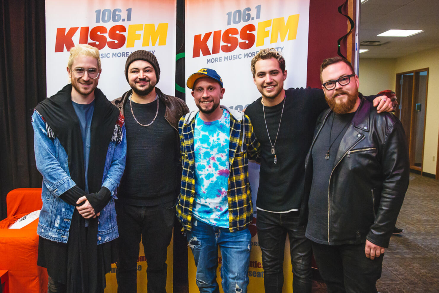 Walk the Moon at 106.1 KISS FM - Meet and Greet Photos