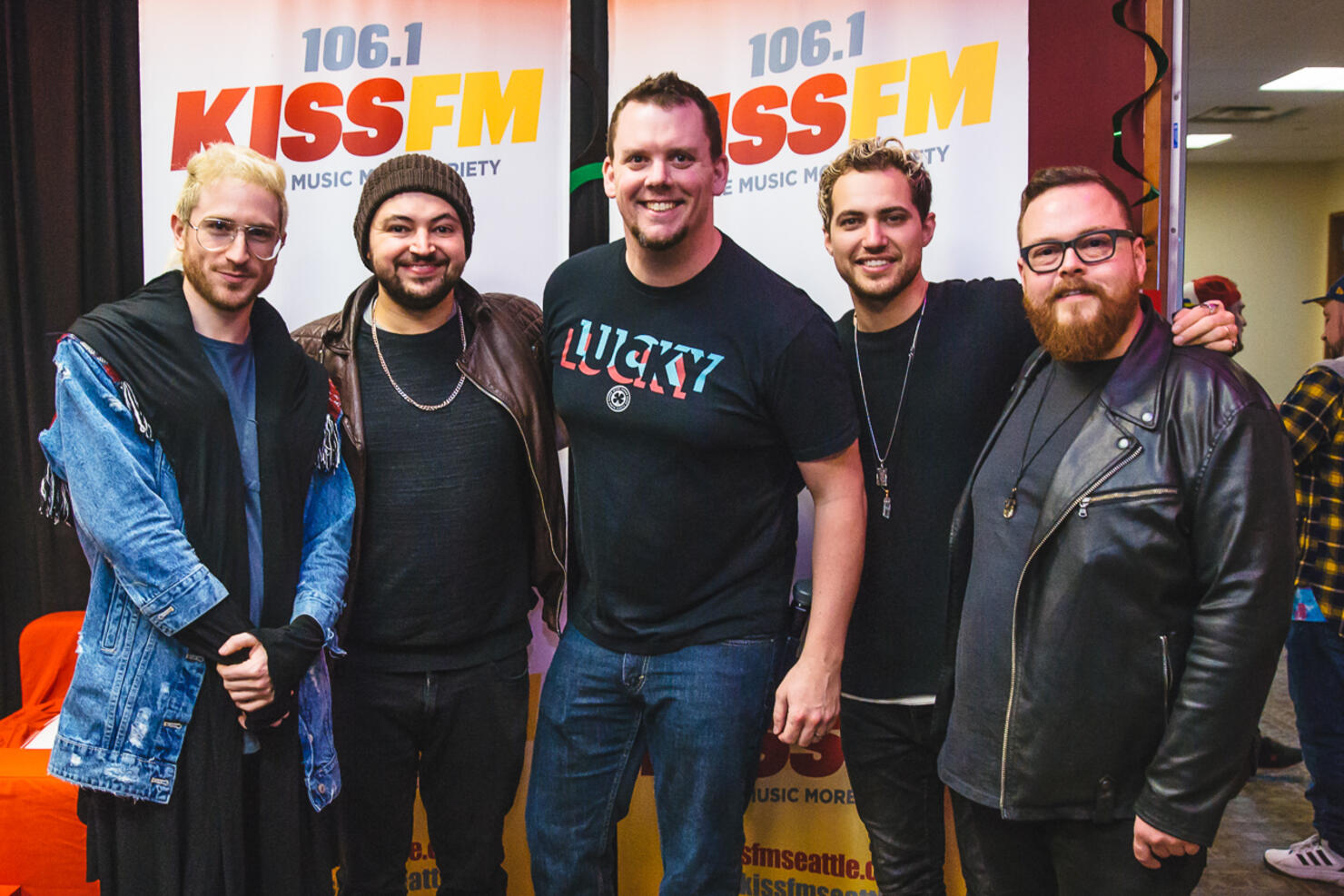 Walk the Moon at 106.1 KISS FM - Meet and Greet Photos