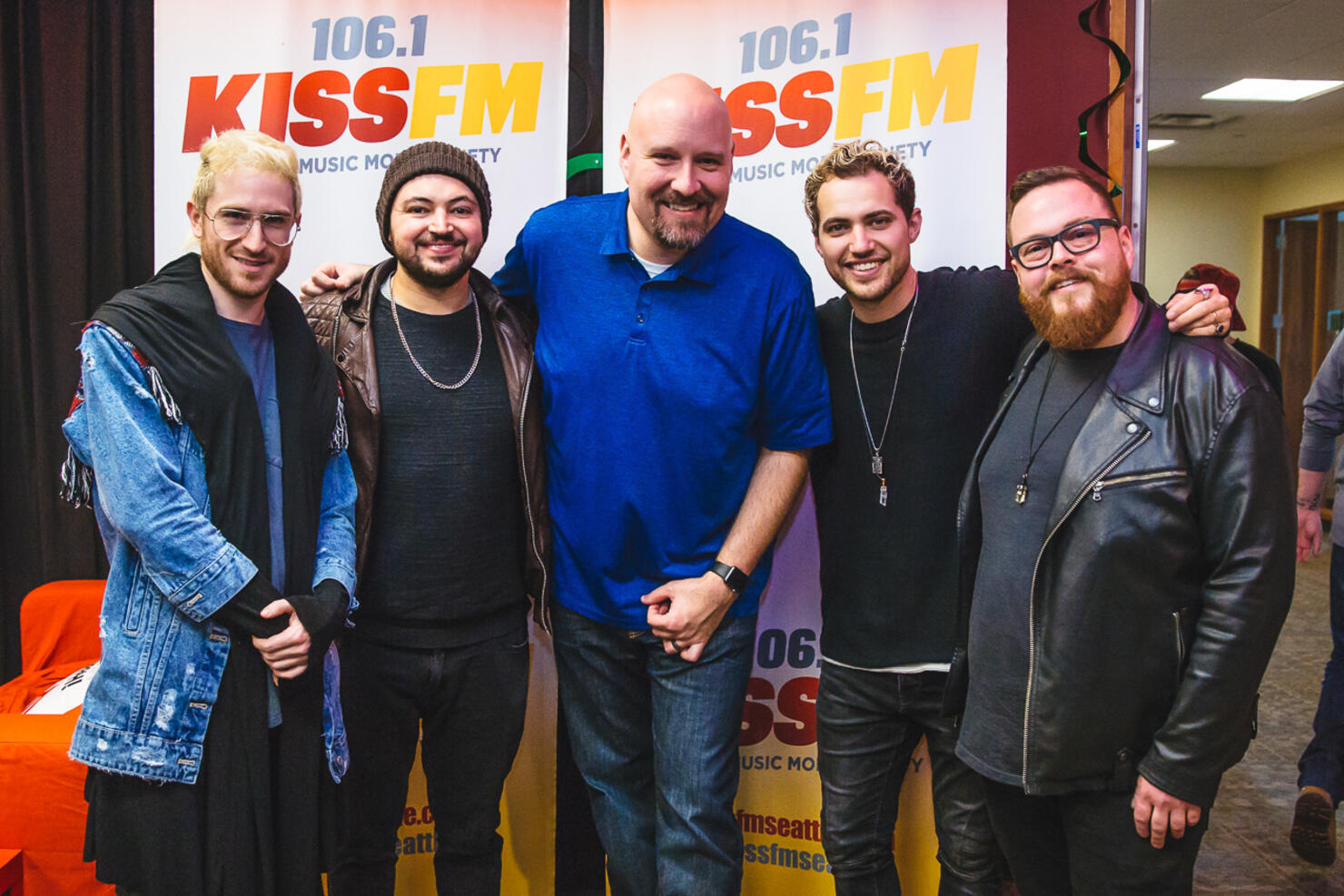 Walk the Moon at 106.1 KISS FM - Meet and Greet Photos