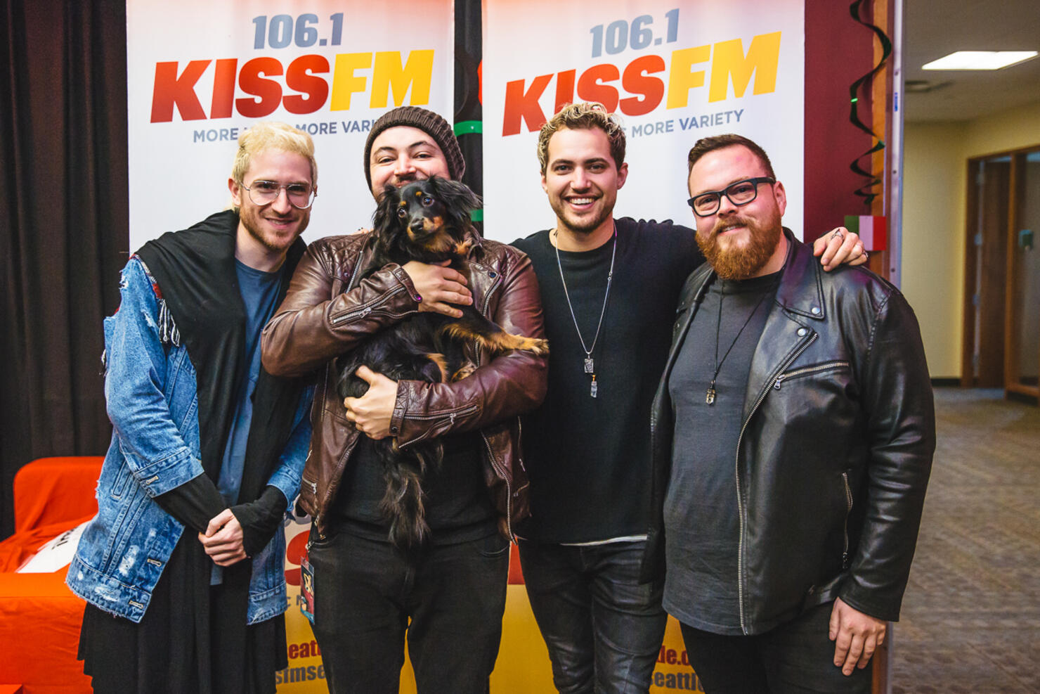 Walk the Moon at 106.1 KISS FM - Meet and Greet Photos