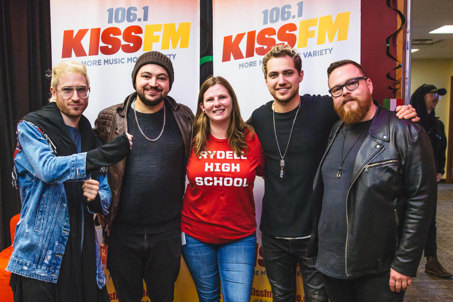 Walk the Moon at 106.1 KISS FM - Meet and Greet Photos