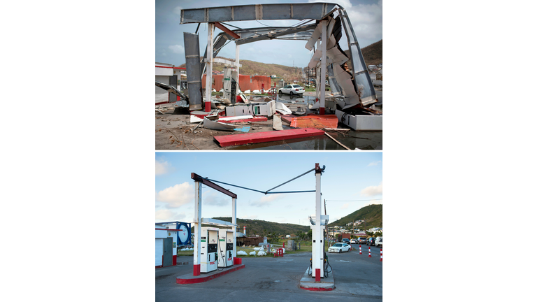 Then And Now: 6 Months After The Hurricanes - Getty Images