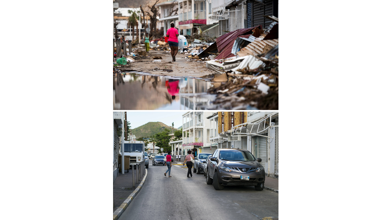 Then And Now: 6 Months After The Hurricanes - Getty Images