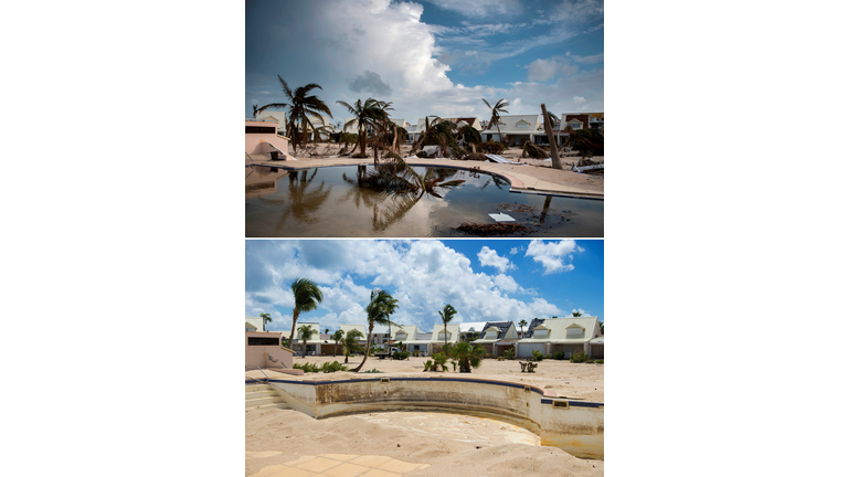 Then And Now: 6 Months After The Hurricanes - Getty Images