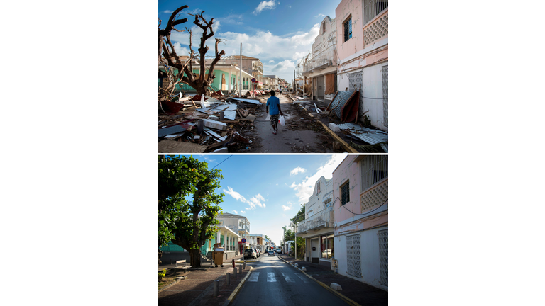 Then And Now: 6 Months After The Hurricanes - Getty Images