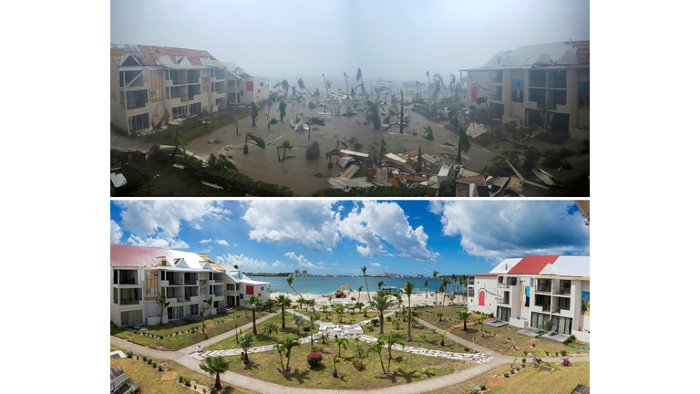 Then And Now: 6 Months After The Hurricanes - Getty Images