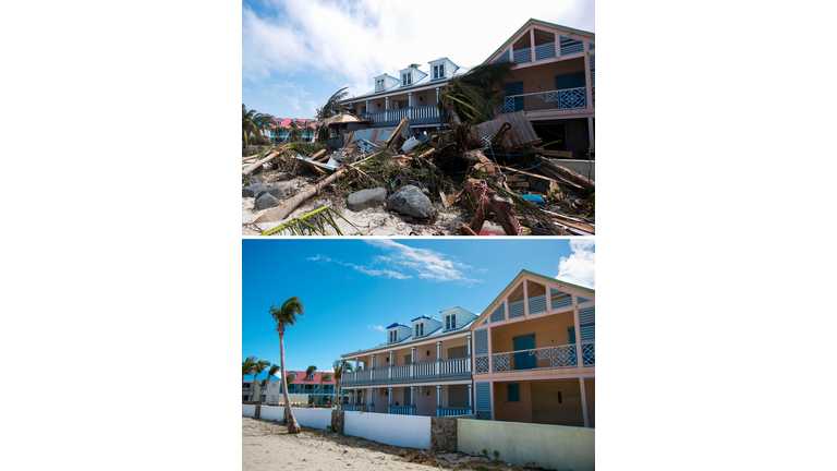 Then And Now: 6 Months After The Hurricanes - Getty Images