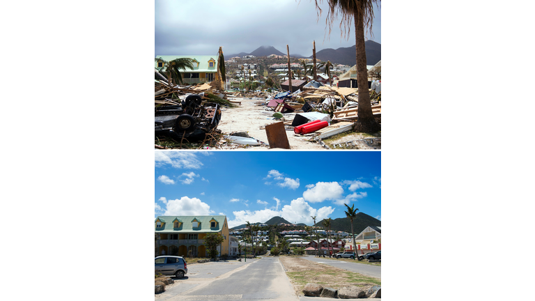 Then And Now: 6 Months After The Hurricanes - Getty Images