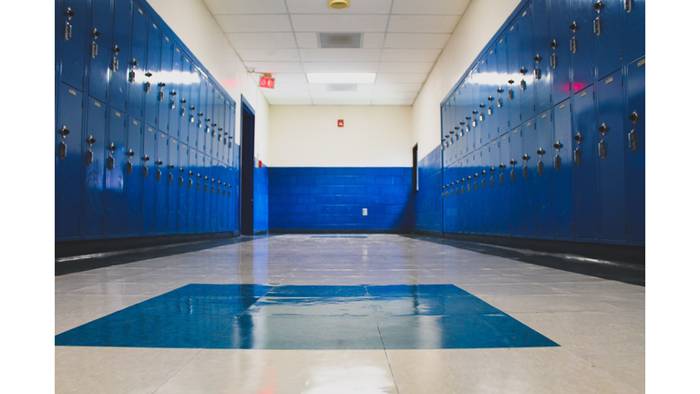 School Hallway Locker Getty RF