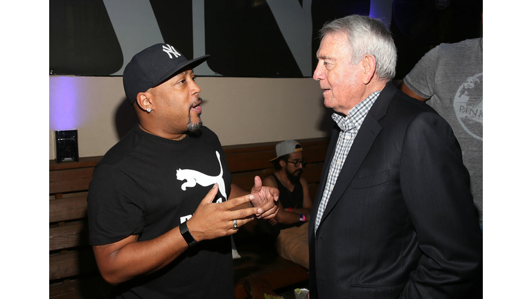 Daymond John and Dan Rather