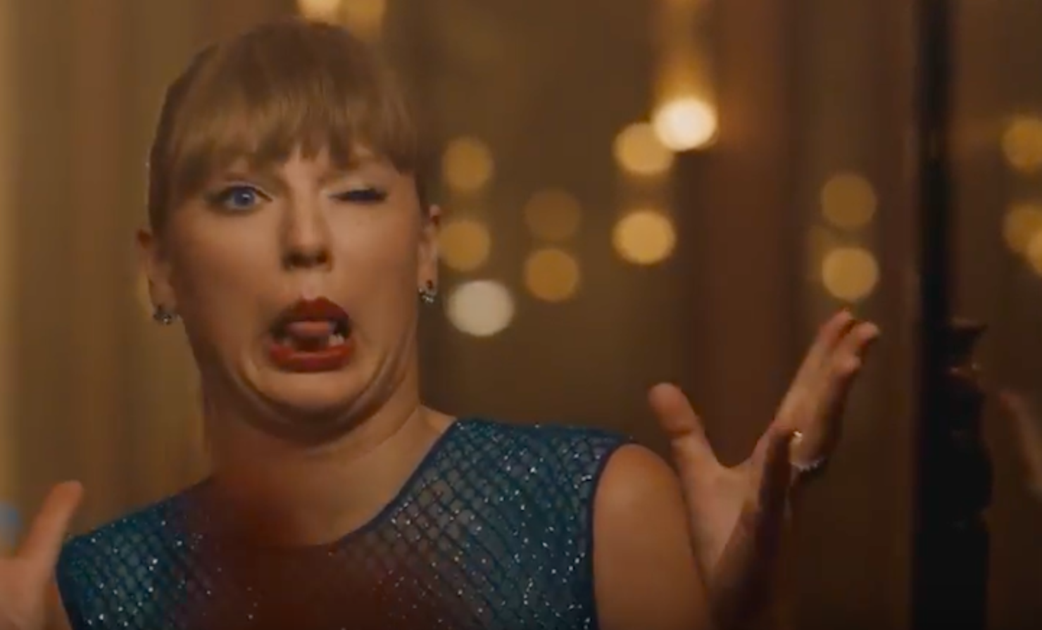 The Funniest Faces From Taylor Swift's 'Delicate' Music Video | iHeart
