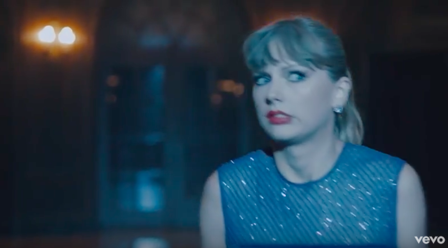 The Funniest Faces From Taylor Swift S ‘delicate Music Video Iheart