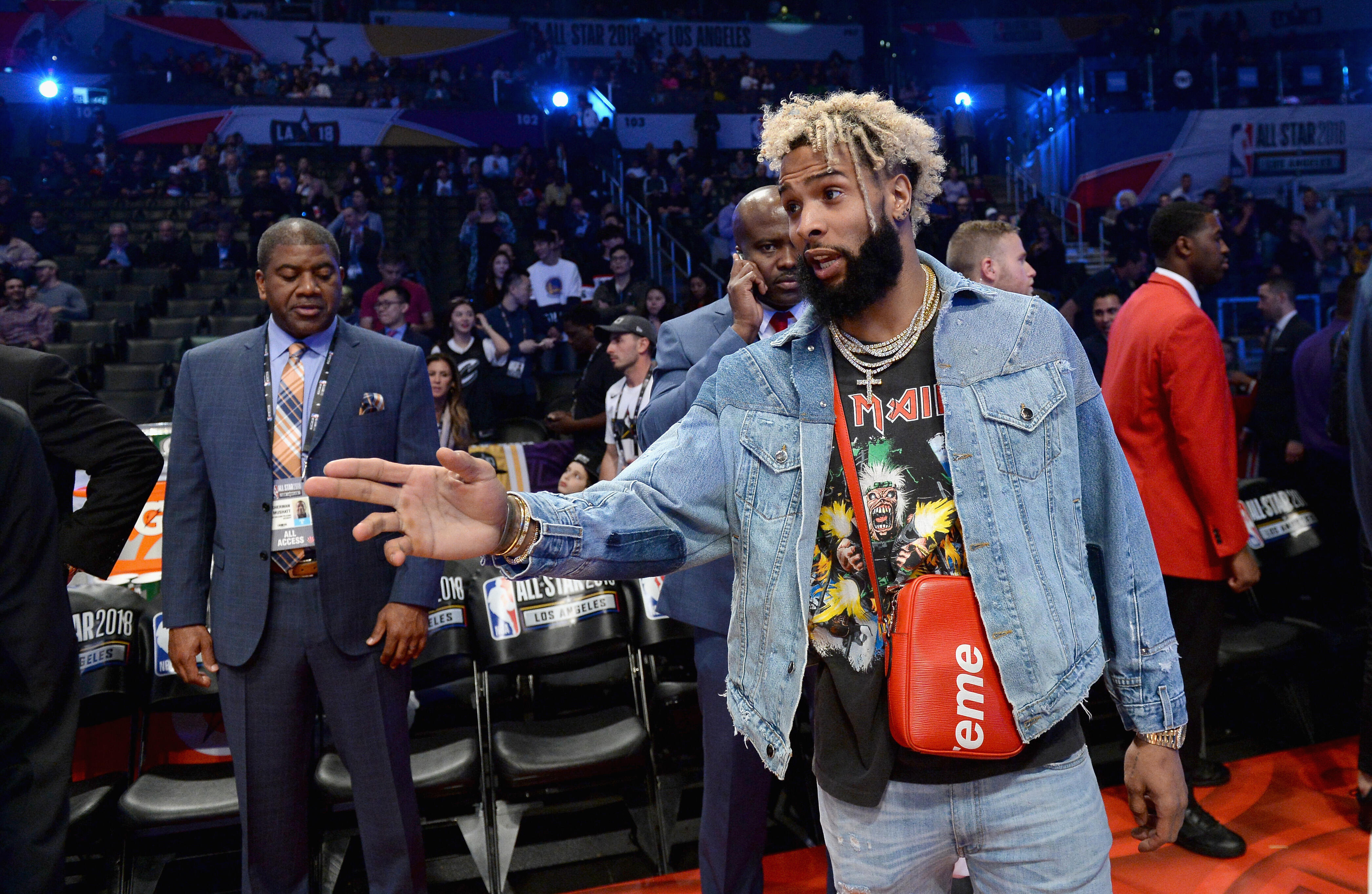 Odell Beckham Jr. "Did Not Take Any Drugs" Says Woman In Viral Video - Thumbnail Image