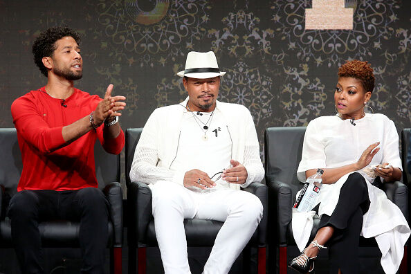  Jussie Smollett, Terrance Howard and Taraji P. Henson - Getty Images