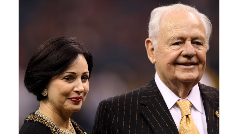 Tom & Gayle Benson Getty