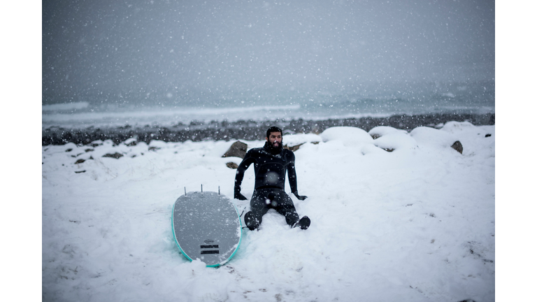 Surfing in the Arctic Circle - Getty Images