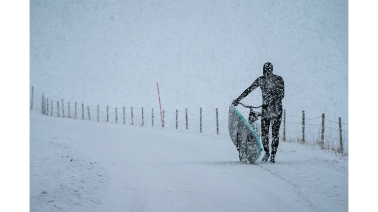 Surfing in the Arctic Circle - Getty Images