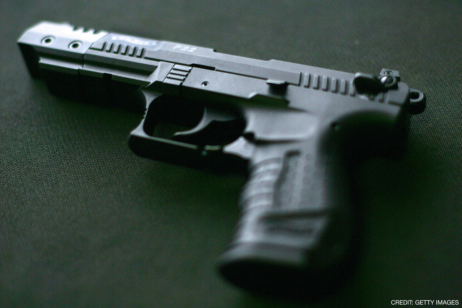 A Walther P22 pistol, which according to media reports is similar to one of the weapons used by 23-year-old South Korean student Cho Seung-Hui in the Virginia Tech massacre, is pictured 17 April 2007 in Centerville, Virginia. Cho Seung-Hui moved to the United States when he was just eight, but 15 years later his name is set to be permanently etched on the tragic roll call of US school and campus killings after he mowed down 32 people before turning his gun on himself. AFP PHOTO/Tim Sloan (Photo credit: TIM SLOAN/AFP/Getty Images)