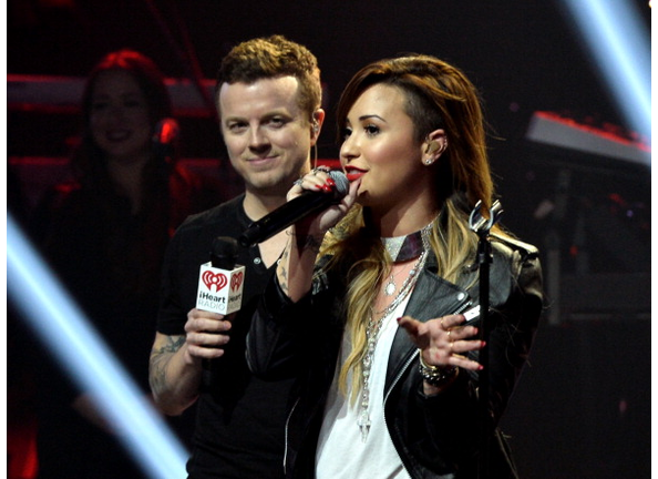 Demi Lovato Performs on the iHeartRadio Stage