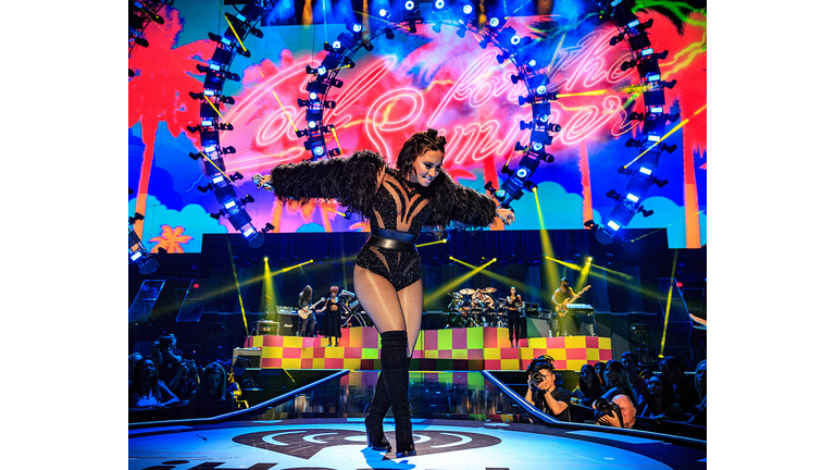 Demi Lovato Performs on the iHeartRadio Music Festival Stage