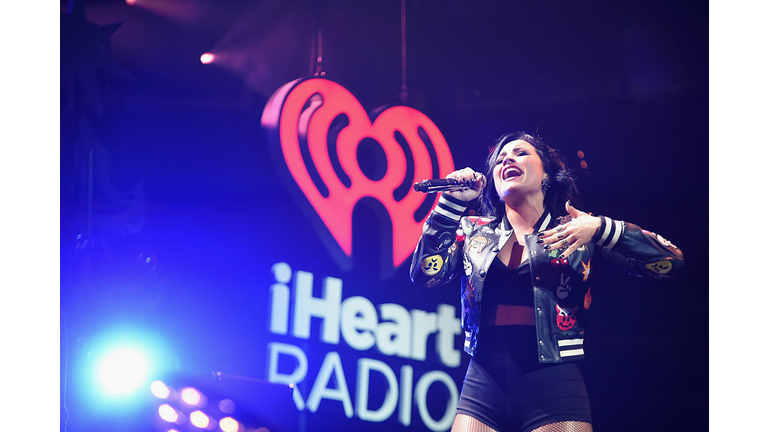 Demi Lovato Performs at the iHeartRadio Jingle Ball Tour