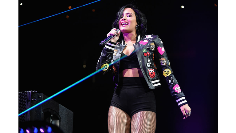 Demi Lovato Performs at the iHeartRadio Jingle Ball Tour