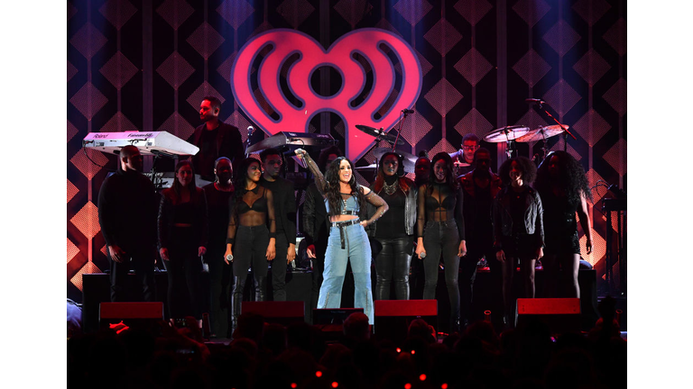 Demi Lovato Performs at the iHeartRadio Jingle Ball Tour