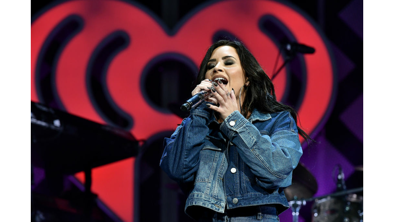 Demi Lovato Performs at the iHeartRadio Jingle Ball Tour