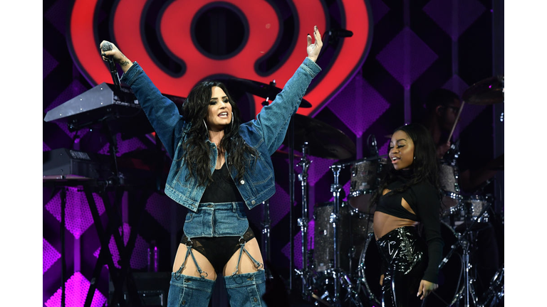 Demi Lovato Performs at the iHeartRadio Jingle Ball Tour