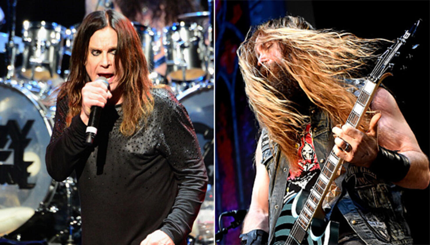 Ozzy Osbourne and Guitarist Zakk Wylde