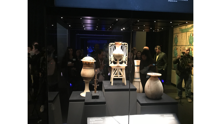 King Tut is on his only visit to the US on a world tour