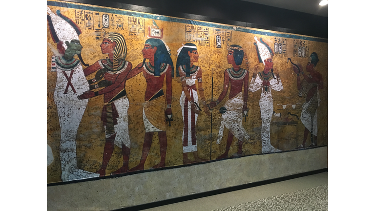 King Tut is on his only visit to the US on a world tour