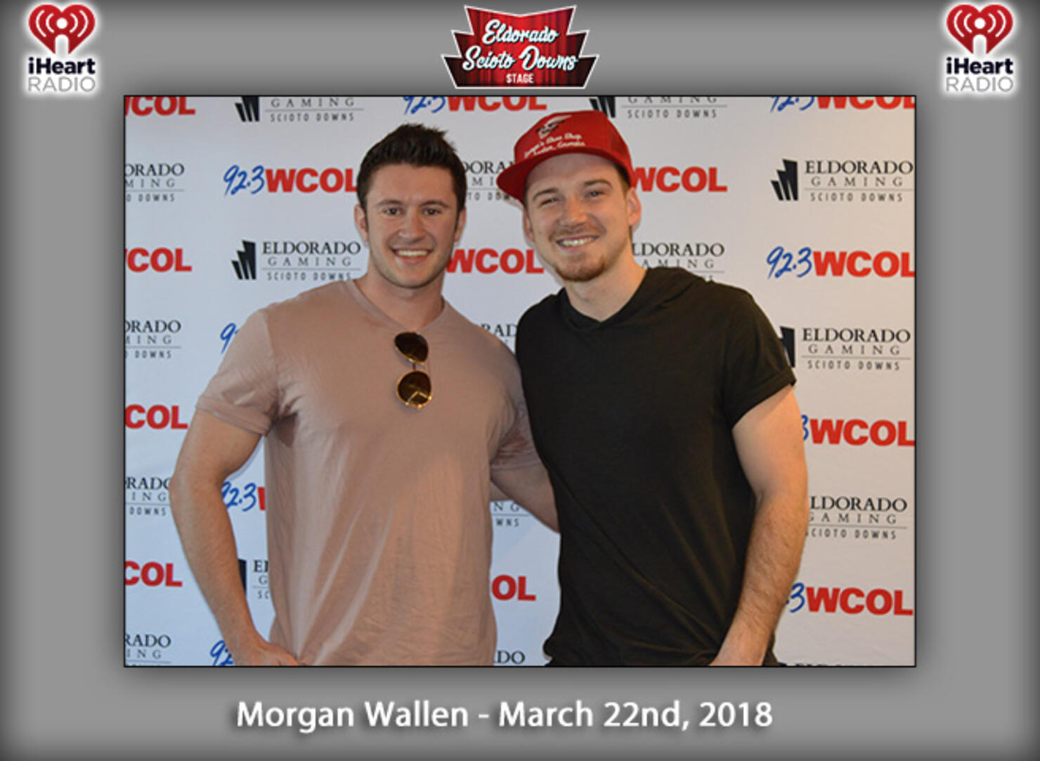 Morgan Wallen on the Eldorado Scioto Downs Stage