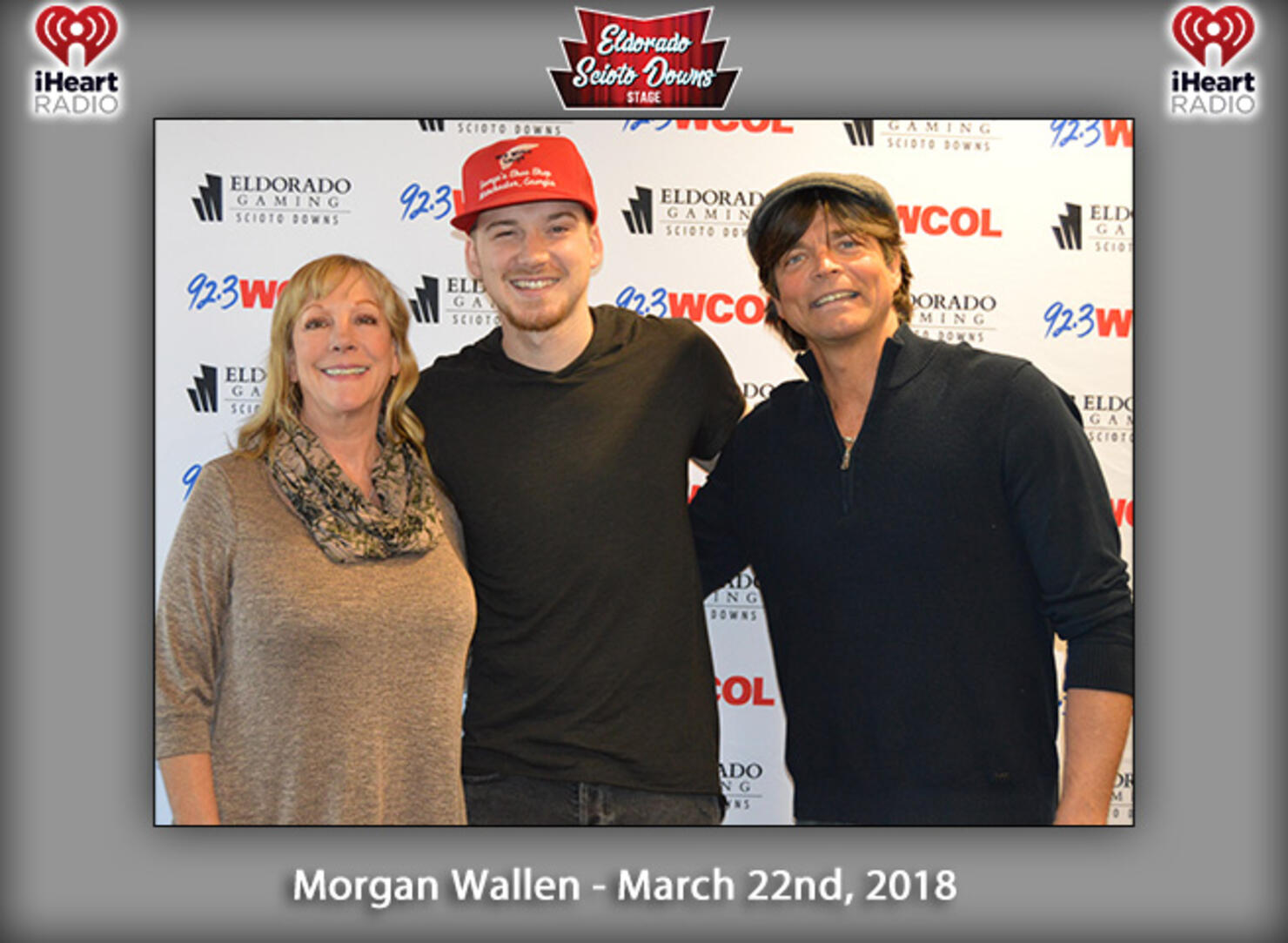 Morgan Wallen on the Eldorado Scioto Downs Stage