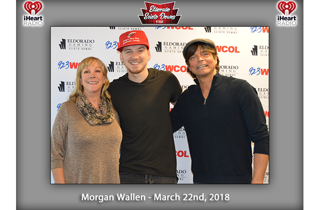 Morgan Wallen on the Eldorado Scioto Downs Stage