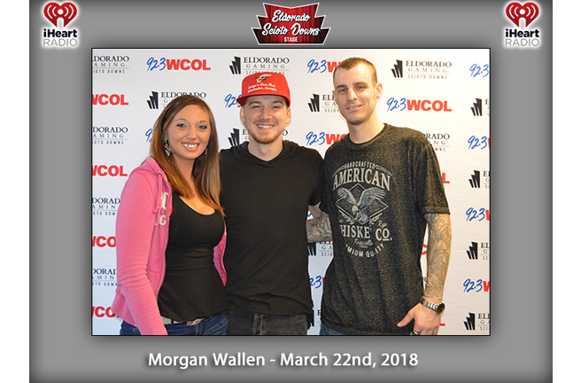 Morgan Wallen on the Eldorado Scioto Downs Stage