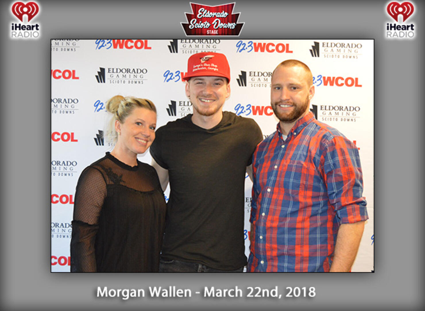 Morgan Wallen on the Eldorado Scioto Downs Stage