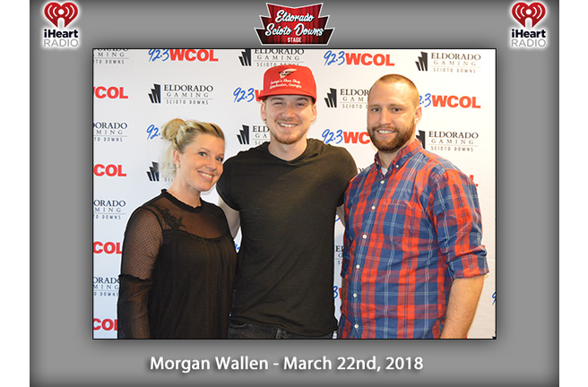 Morgan Wallen on the Eldorado Scioto Downs Stage