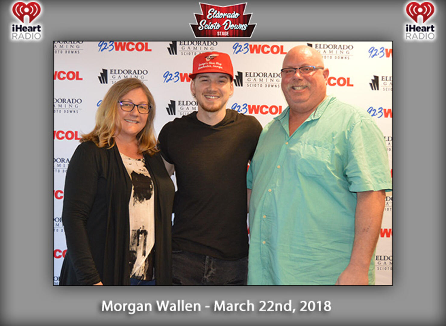Morgan Wallen on the Eldorado Scioto Downs Stage