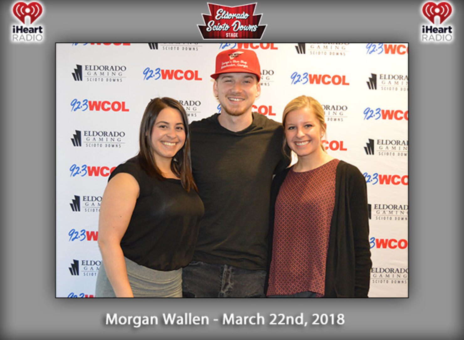 Morgan Wallen on the Eldorado Scioto Downs Stage