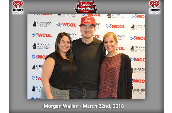 Morgan Wallen on the Eldorado Scioto Downs Stage