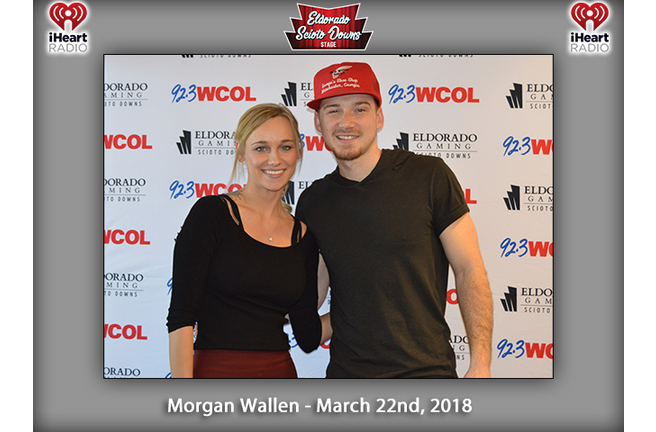 Morgan Wallen on the Eldorado Scioto Downs Stage